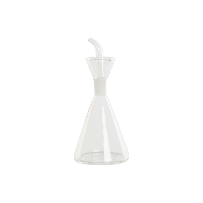 Dispenser pentru Ulei DKD Home Decor Transparent Sticlă borosilicată 125 ml 7 x 7 x 16 cm