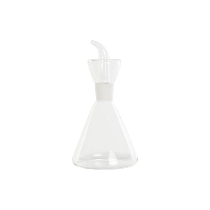 Dispenser pentru Ulei DKD Home Decor Transparent Sticlă borosilicată 500 ml 11,5 x 11,5 x 22 cm
