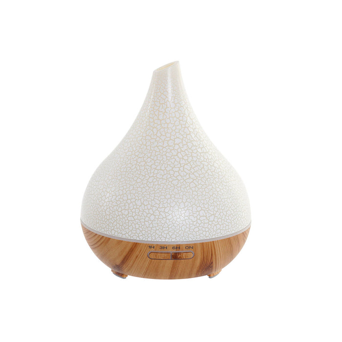 Mini Umidificator Difuzor de Arome DKD Home Decor Alb Natural 400 ml