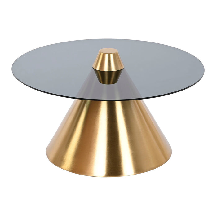 Masa laterală DKD Home Decor Negru Auriu* Metal Geam 60 x 60 x 30 cm