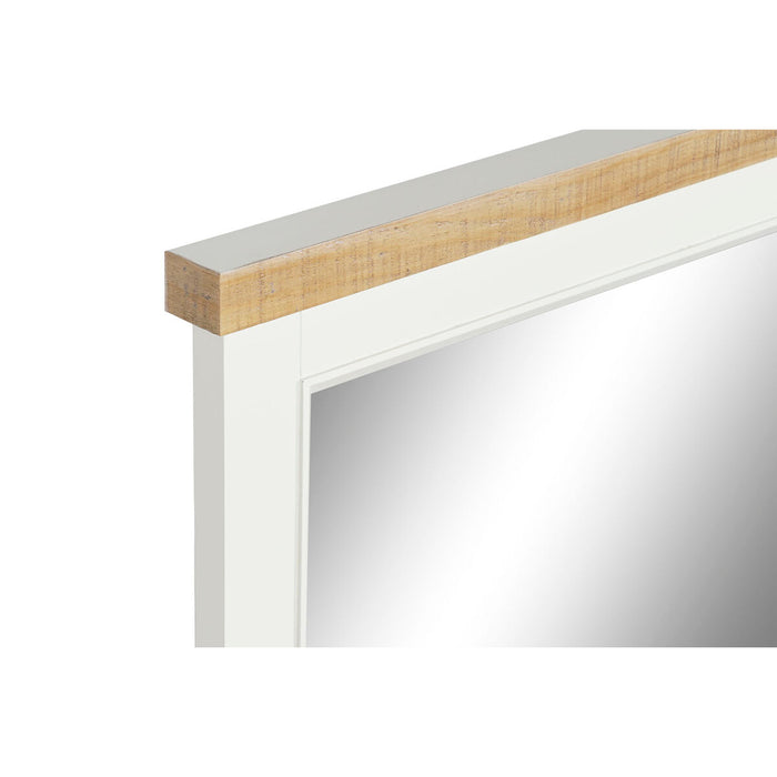 Oglindă de perete DKD Home Decor Maro Bej Geam Romantic 90 x 4 x 60 cm