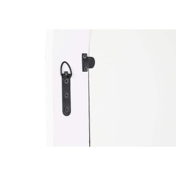 Oglindă de perete Home ESPRIT Alb Maro Lemn de mango 75 x 4 x 180 cm