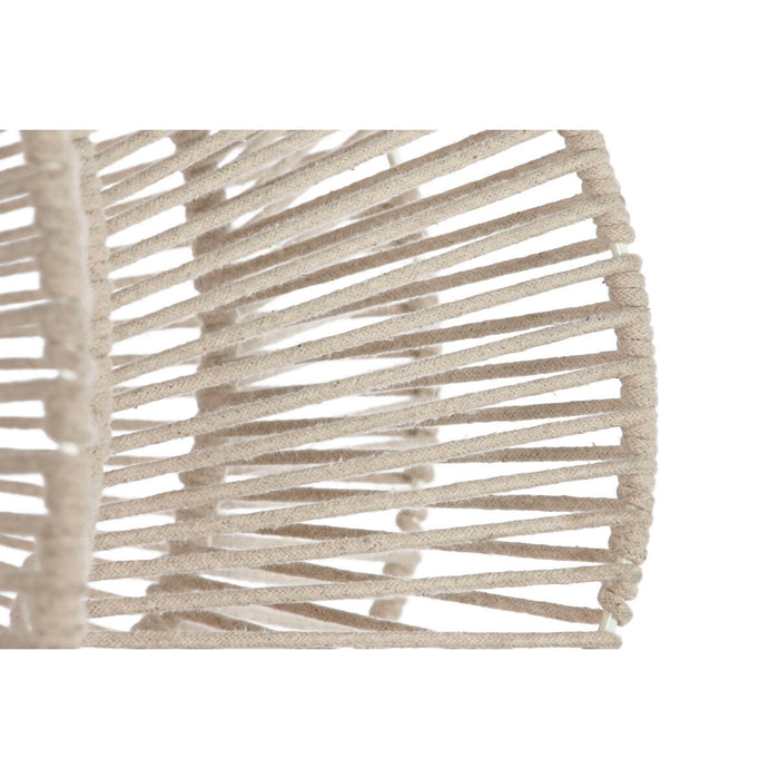 Lustră Home ESPRIT Bej Въже 50 W 60 x 60 x 35 cm