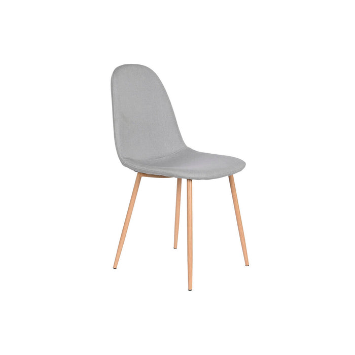 Scaun Home ESPRIT Gri deschis Maro Deschis 44 x 51,5 x 90,5 cm