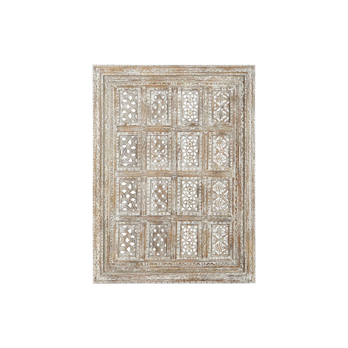 Decorațiune de Perete Home ESPRIT Alb Finisaj învechit 135 x 9 x 100 cm