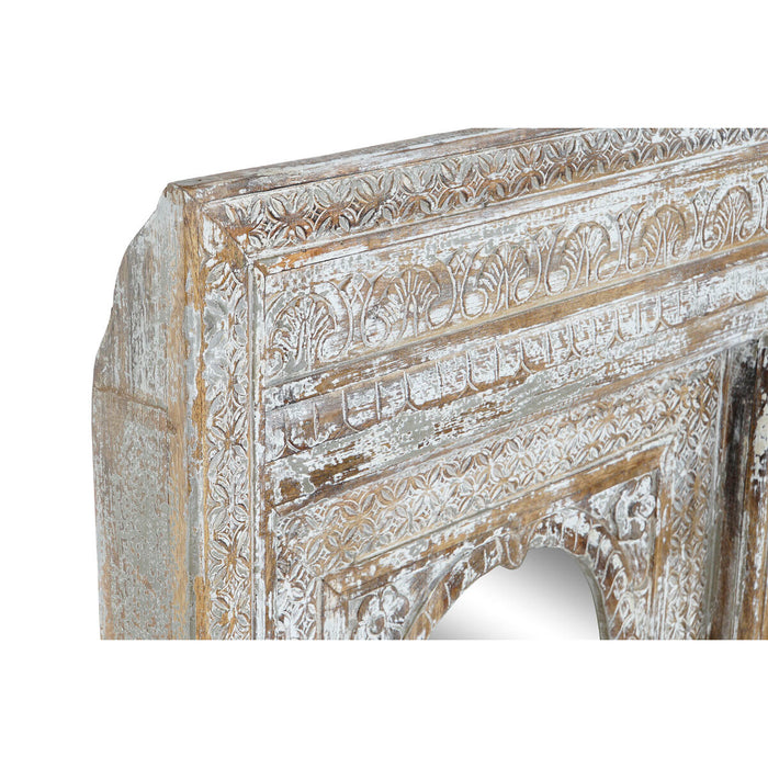 Oglindă de perete Home ESPRIT Alb Lemn 68 x 8 x 145 cm