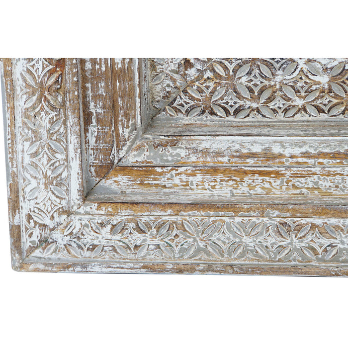 Oglindă de perete Home ESPRIT Alb Lemn 68 x 8 x 145 cm