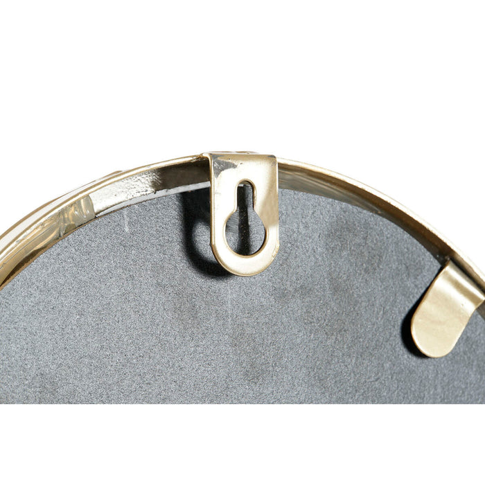 Oglindă de perete Home ESPRIT Auriu* Metal Geam 73 x 2 x 73 cm