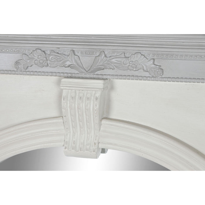 Oglindă de perete Home ESPRIT Alb Lemn de mango 115 x 10 x 142 cm