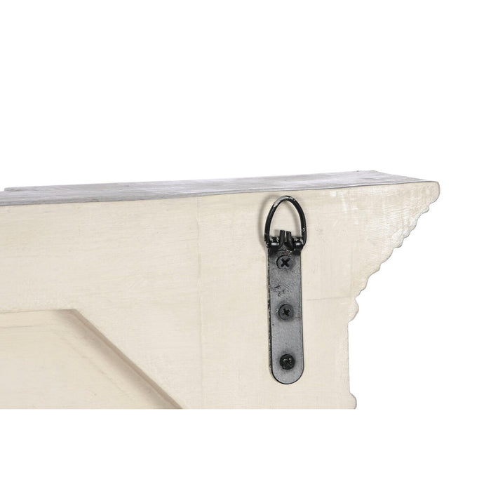 Oglindă de perete Home ESPRIT Alb Lemn de mango 115 x 10 x 142 cm