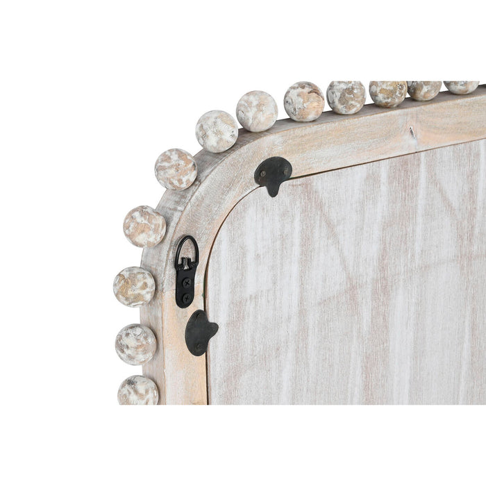 Oglindă de perete Home ESPRIT Alb Lemn de mango murat 60 x 2,5 x 90 cm