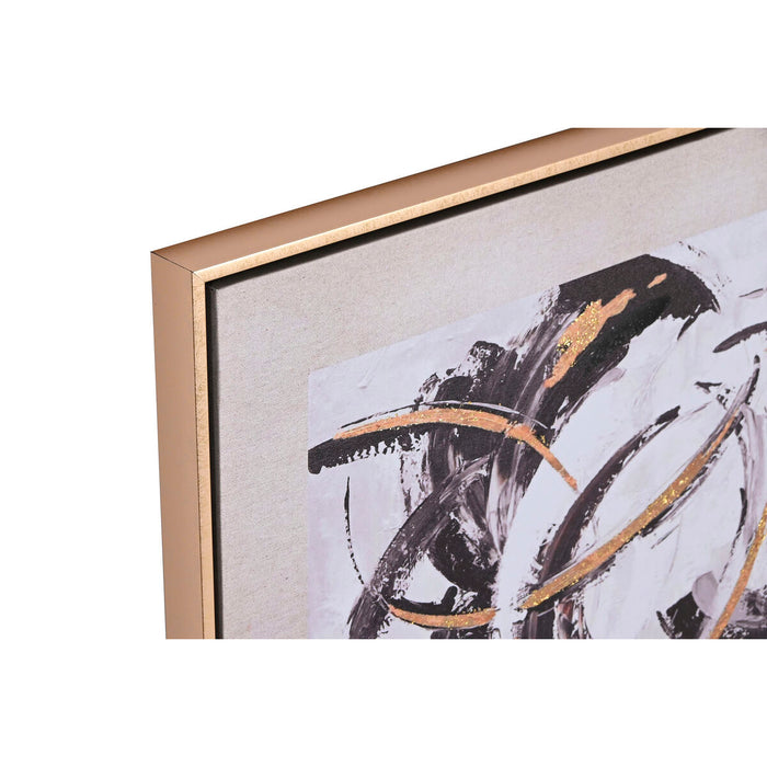 Tablou Home ESPRIT Abstract Modern 95 x 3 x 55 cm (2 Unități)