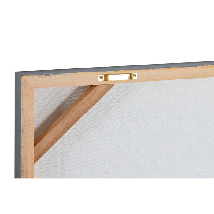 Tablou Home ESPRIT Copaci Cottage 80 x 3 x 80 cm (2 Unități)