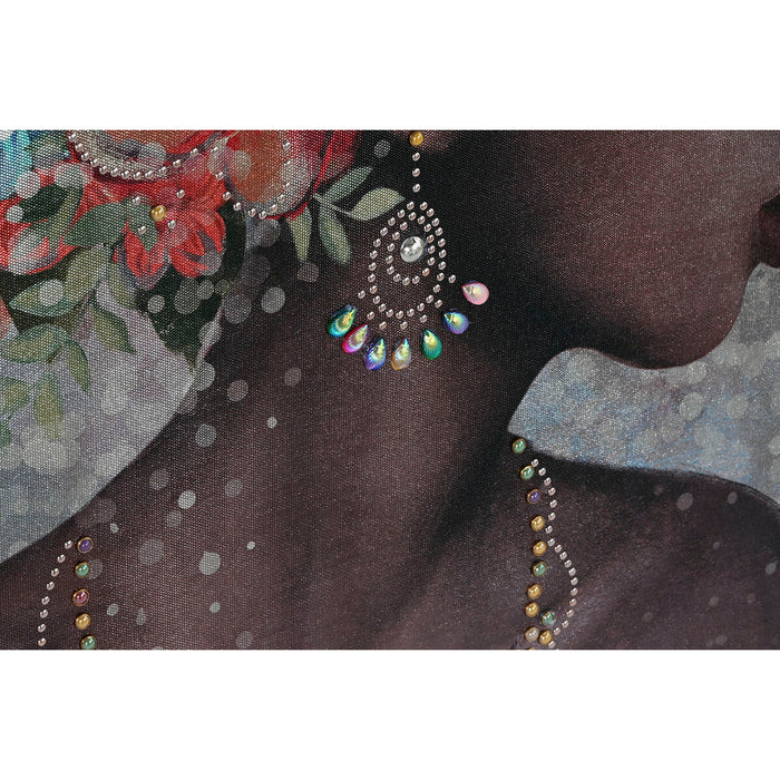 Tablou Home ESPRIT Květiny Modern 75 x 3,7 x 100 cm (2 Unități)