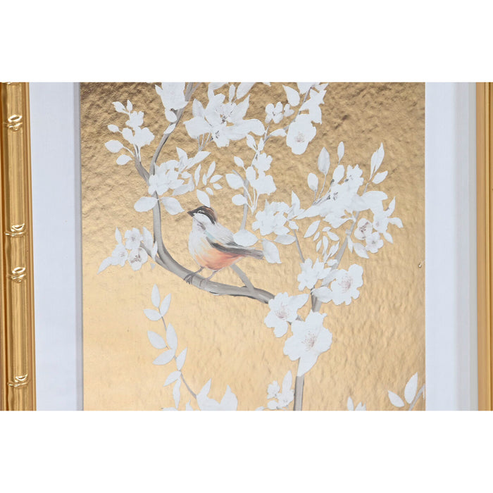 Tablou Home ESPRIT Oriental 30 x 3,5 x 60 cm (3 Unități)