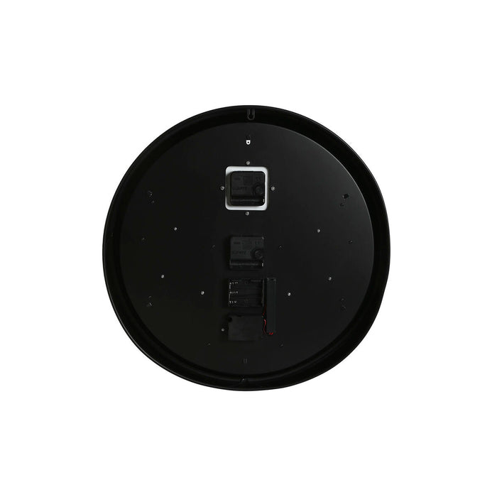 Ceas de Perete Home ESPRIT Negru Auriu* Metal Geam Angrenaje 46 x 7,3 x 46 cm