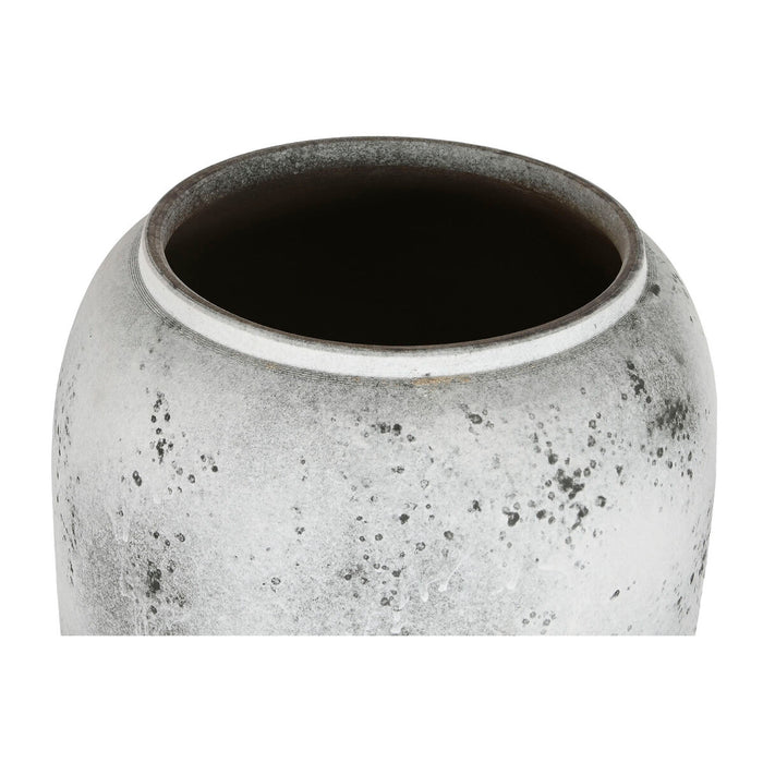 Vază Home ESPRIT Alb Negru Ceramică 36 x 36 x 120 cm