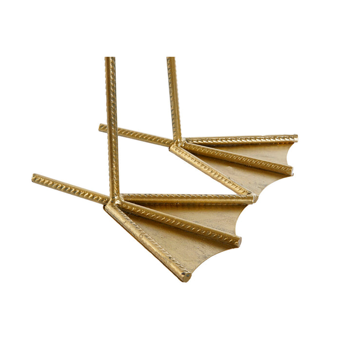 Lampă cu Picior Home ESPRIT Auriu* Metal Rășină 50 W 220 V 40 x 24 x 74 cm