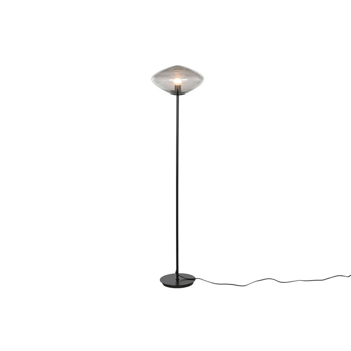 Lampă cu Picior Home ESPRIT Gri Metal Geam 50 W 220 V 39 x 39 x 150 cm