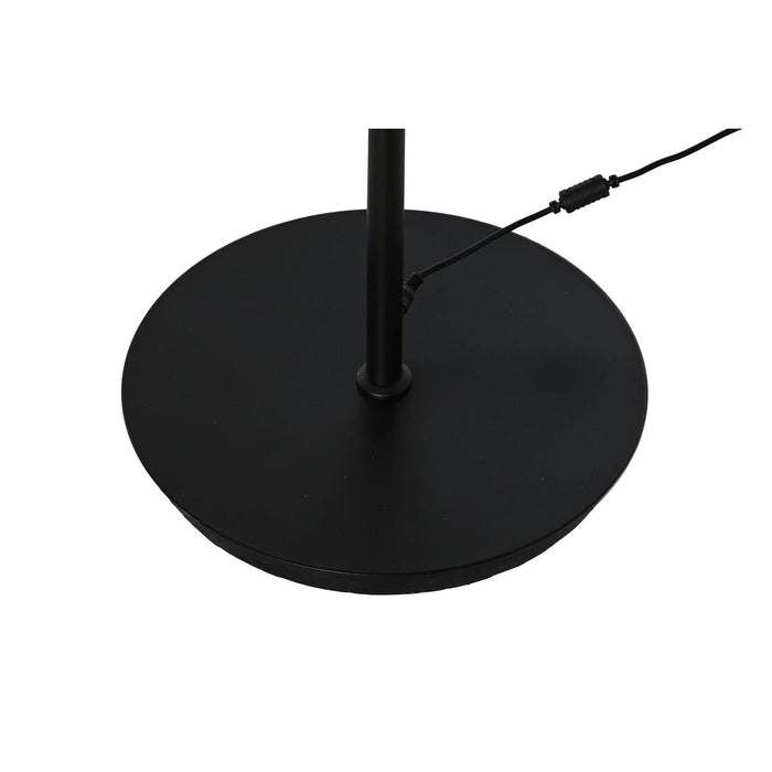Lampă cu Picior Home ESPRIT Negru Gri Metal Geam 35 x 35 x 168 cm
