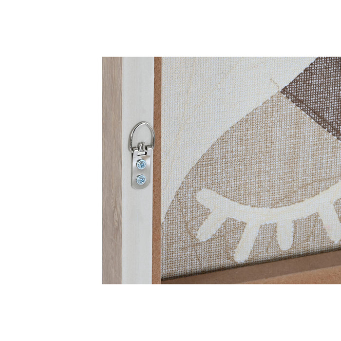 Tablou Home ESPRIT Abstract 53 x 4,3 x 73 cm (2 Unități)