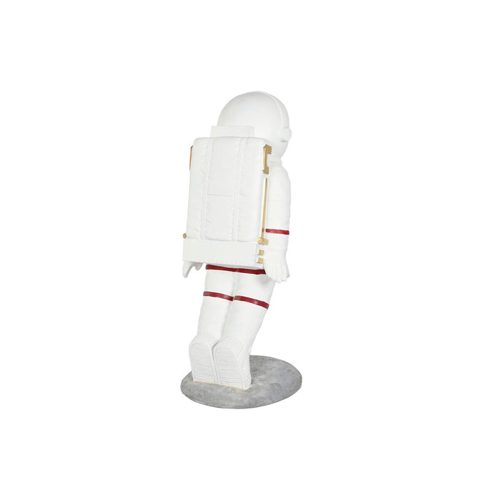 Figură Decorativă Home ESPRIT Alb Auriu* Astronaut / Astronaută 52,5 x 60 x 124 cm