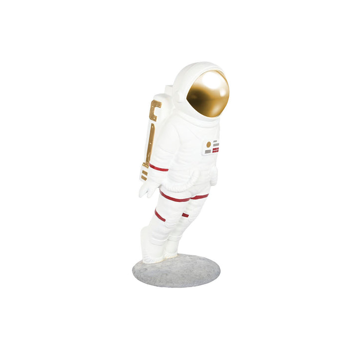 Figură Decorativă Home ESPRIT Alb Auriu* Astronaut / Astronaută 52,5 x 60 x 124 cm