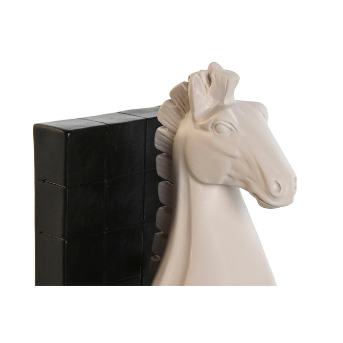Zarážka Home ESPRIT Ceramică Lemn MDF Șah 11 x 9 x 17 cm