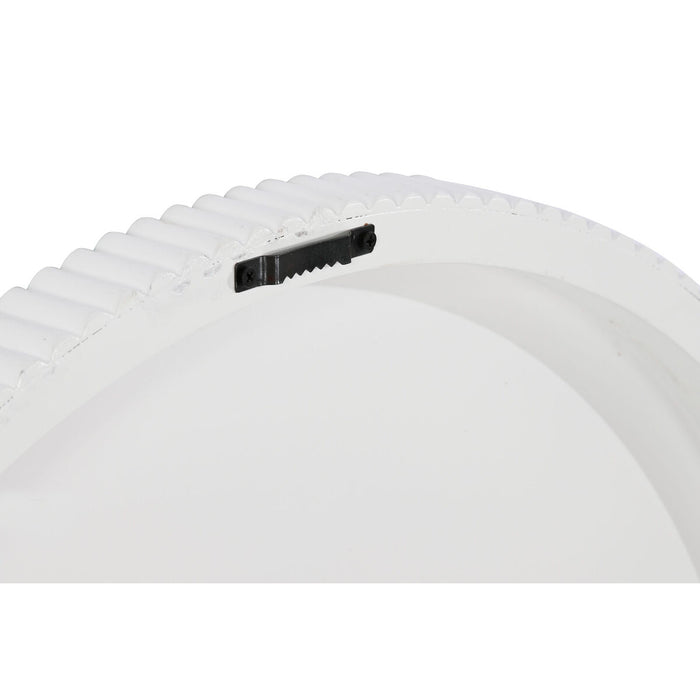 Oglindă de perete Home ESPRIT Alb Metal Oglindă Urban 70 x 4,5 x 70 cm