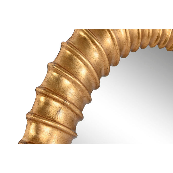 Oglindă de perete Home ESPRIT Auriu* Rășină Oglindă 95 x 10 x 95 cm