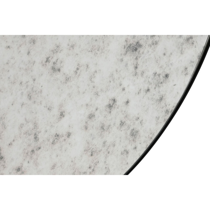 Oglindă de perete Home ESPRIT Negru Metal Modern Finisaj învechit 90 x 5 x 90 cm