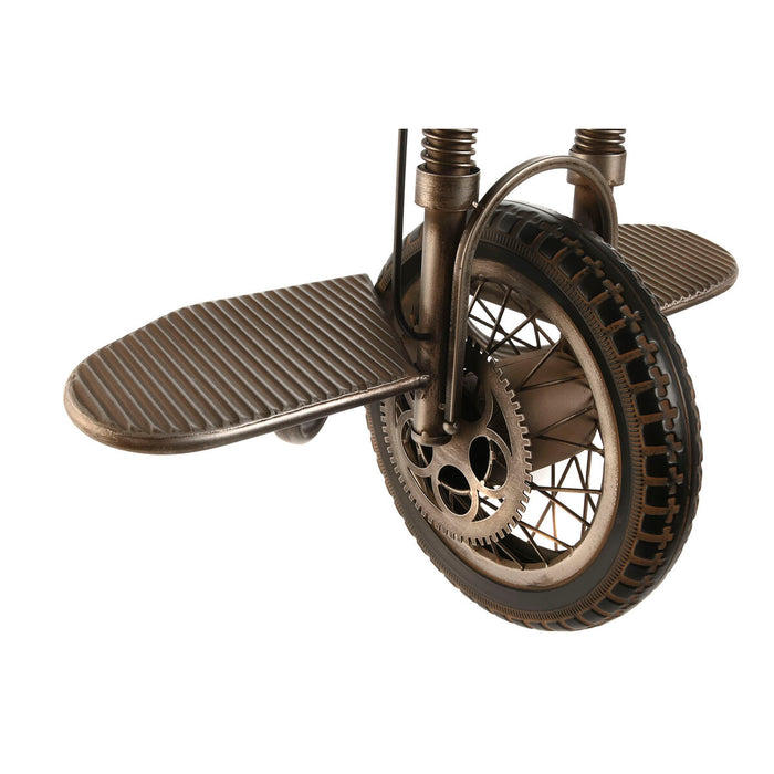 Ceas de Perete Home ESPRIT Negru Argintiu Metal 60 x 30 x 78 cm