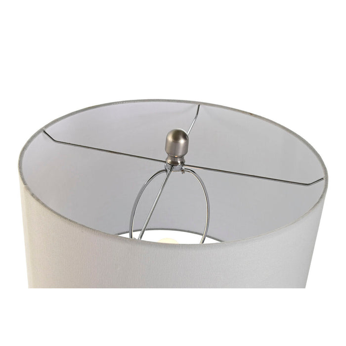 Lampă de masă Home ESPRIT Albastru Alb Geam 50 W 220 V 40 x 40 x 66 cm