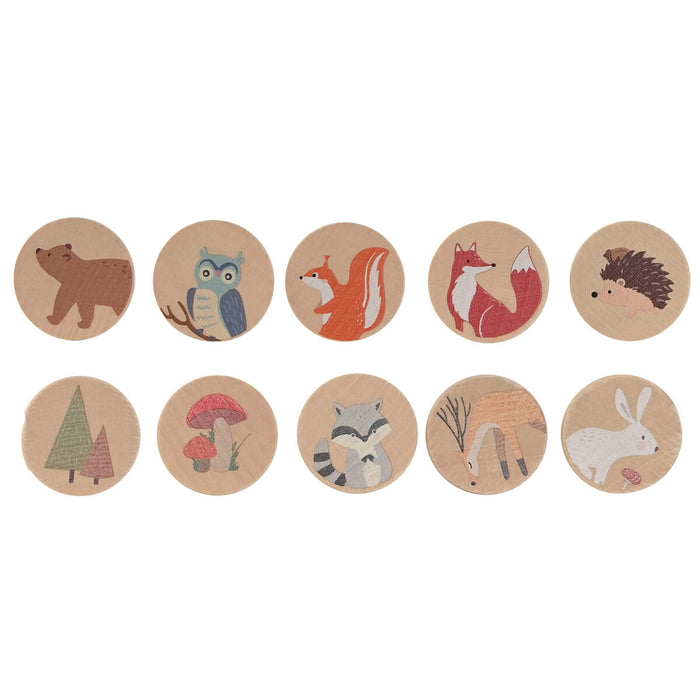 Joc de Memorie Home ESPRIT 19 x 6,5 x 4 cm
