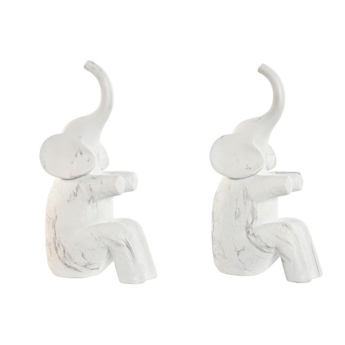 Zarážka Home ESPRIT Rășină Elefant 14,5 x 9 x 29,5 cm
