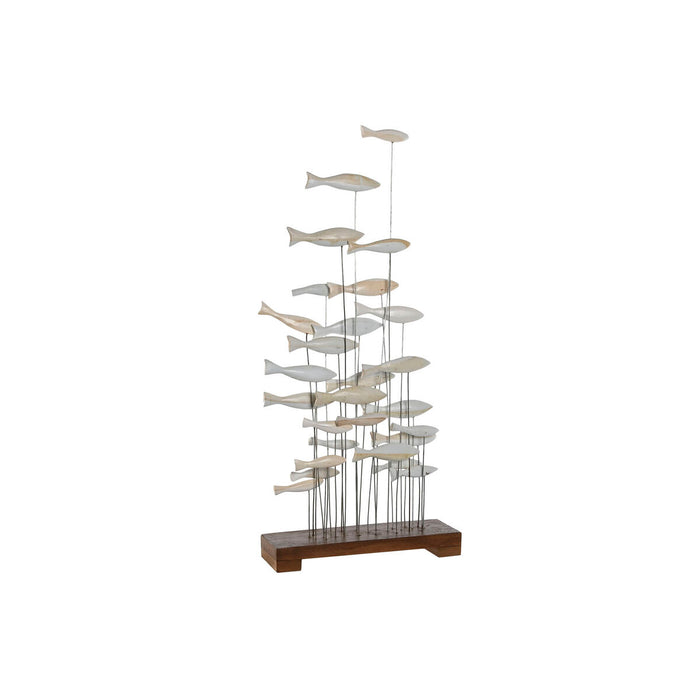 Figură Decorativă Home ESPRIT Alb Maro Spirale 45 x 15 x 100 cm