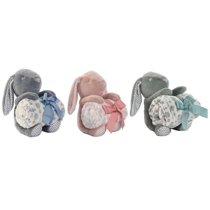 Set Cadou pentru bebeluși Home ESPRIT Albastru Verde Roz Poliester (3 Unități)