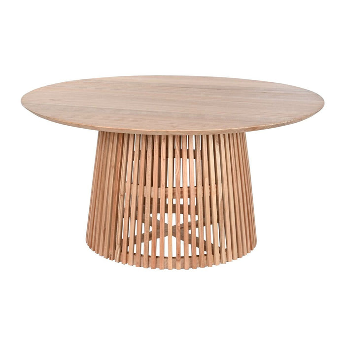 Masă de Sufragerie Home ESPRIT Natural lemn mindi 150 x 150 x 75 cm