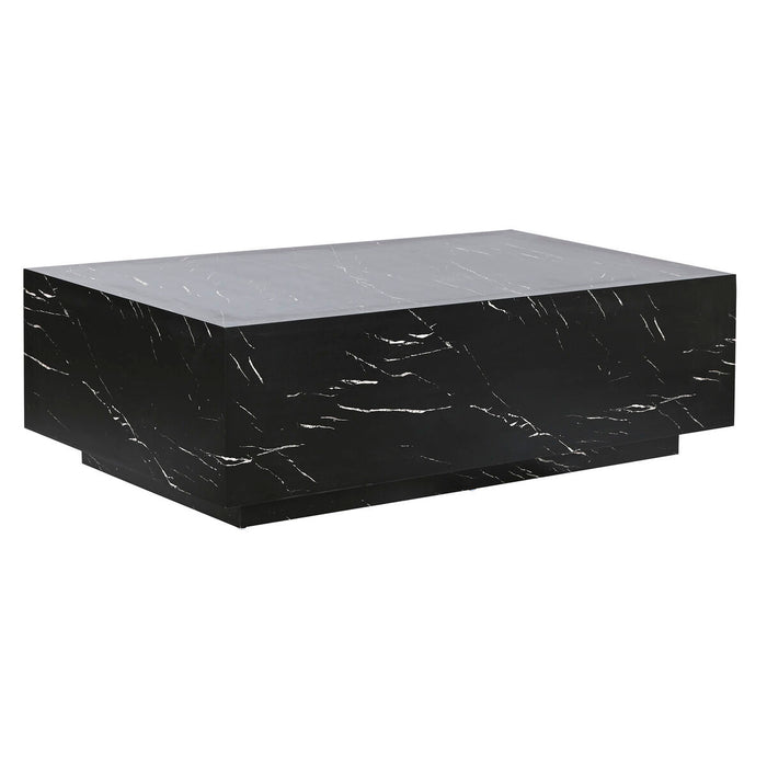Masa de Cafea Home ESPRIT Negru Lemn MDF 120 x 60 x 35 cm