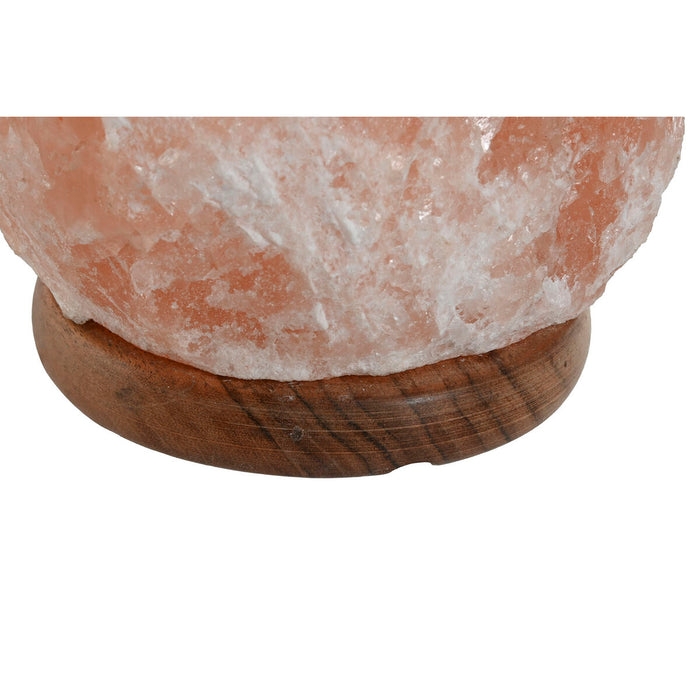Lampă de masă Home ESPRIT Roz Sare Lemn de mango 15 W 220 V 17 x 14 x 35 cm