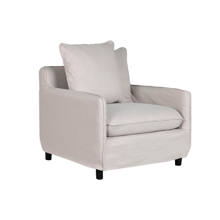 Fotoliu Home ESPRIT Bej 85 x 85 x 74 cm