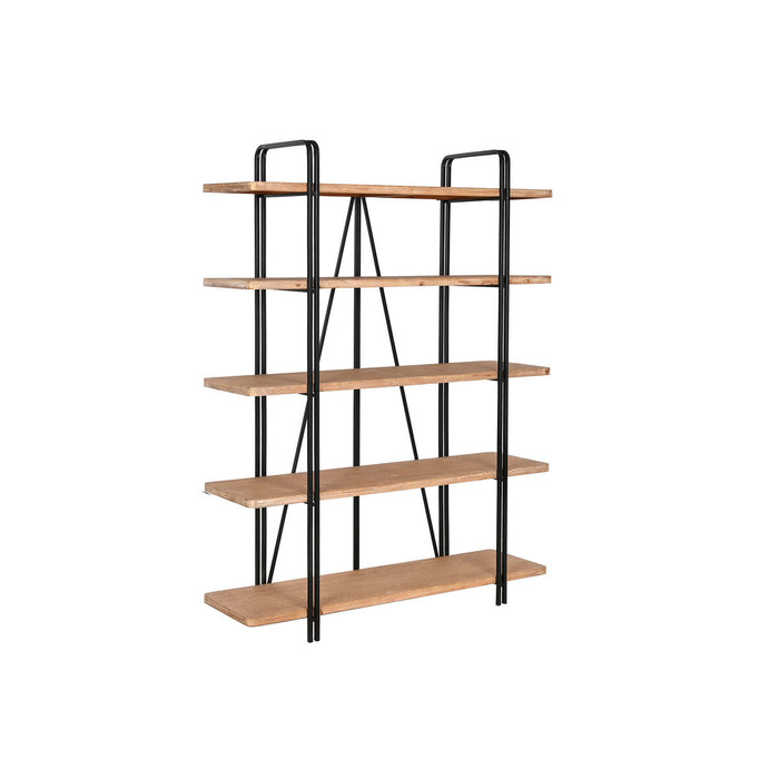 Raft Home ESPRIT Negru Lemn Metal 119,5 x 35,5 x 155 cm