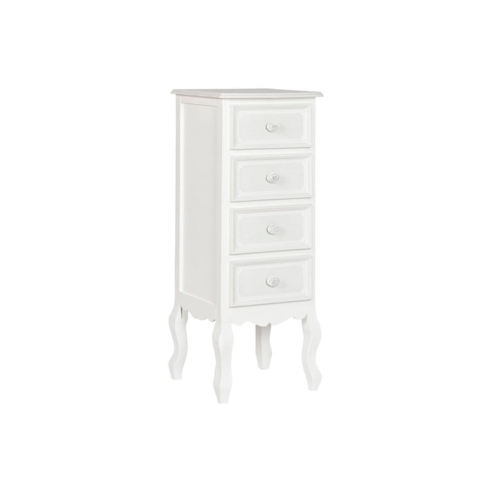 Dulap cu Sertare Home ESPRIT Alb Lemn Lemn MDF Romantic 40 x 36 x 100 cm