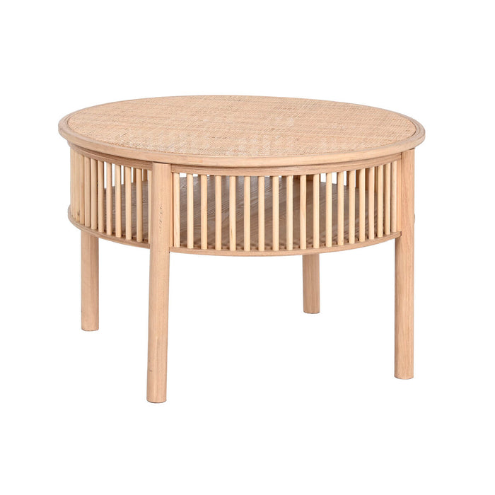 Masa de Cafea Home ESPRIT Natural Lemn de brad 75 x 75 x 49 cm