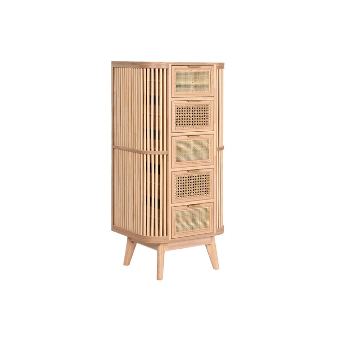 Dulap cu Sertare Home ESPRIT Auriu* Natural Brad 48 x 35 x 105 cm