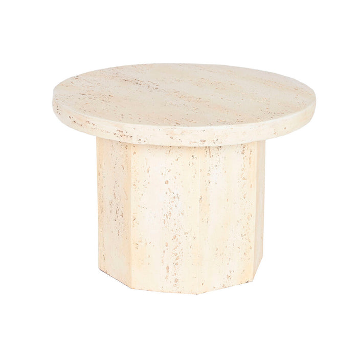 Măsuță Laterală Home ESPRIT Bej Magneziu 60 x 60 x 41,9 cm