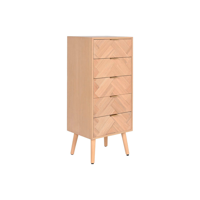 Dulap cu Sertare Home ESPRIT Natural Lemn de paulownia Lemn MDF 42 x 34 x 101 cm