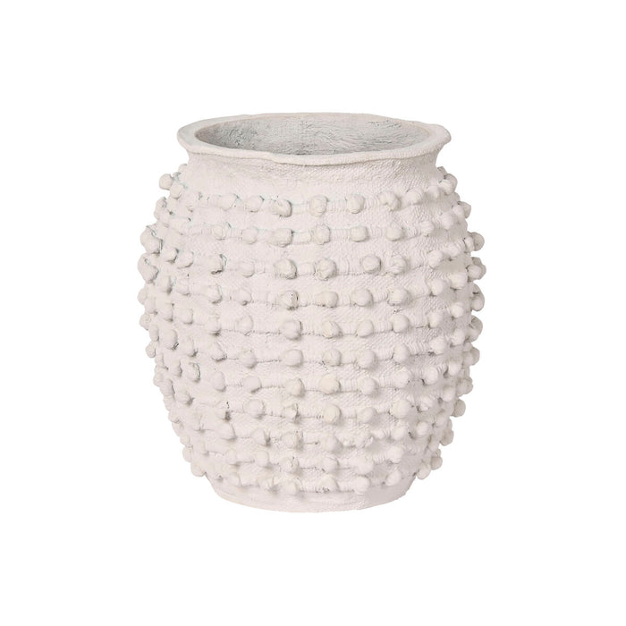 Ghiveci Home ESPRIT Alb Gri deschis Цимент 42 x 42 x 44 cm