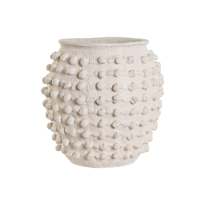 Ghiveci Home ESPRIT Alb Gri deschis Цимент 36 x 36 x 36 cm