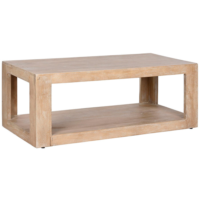 Masa de Cafea Home ESPRIT Natural Lemn 120 x 58 x 45 cm